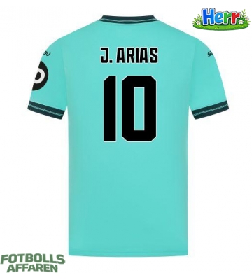 Wolves Jhon Arias #10 Bortatröja 2025-26 Kortärmad